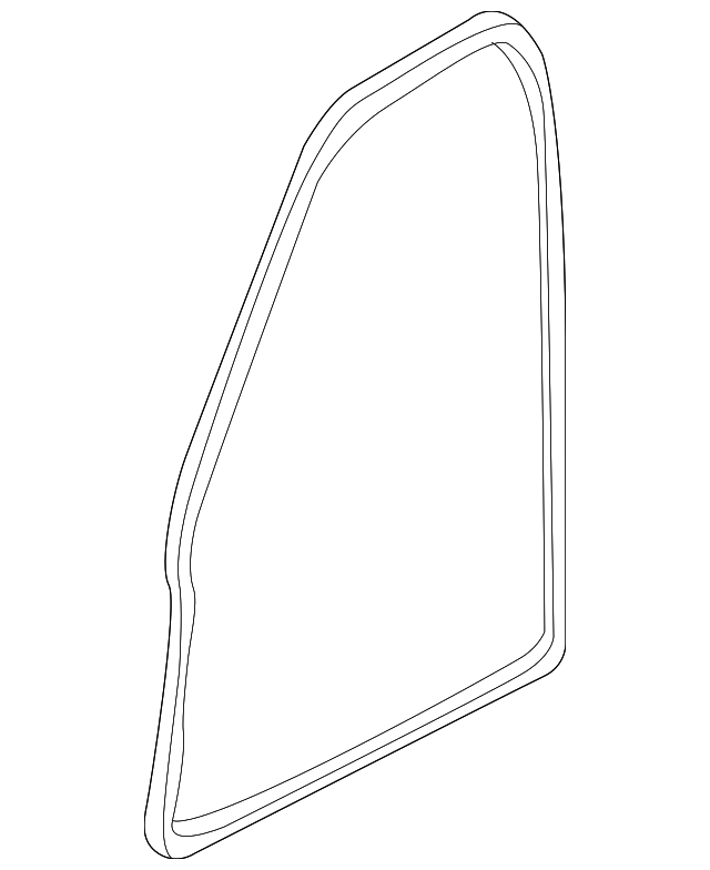 HNC5302BB Деталь WEATHERSTRIP, RIGHT