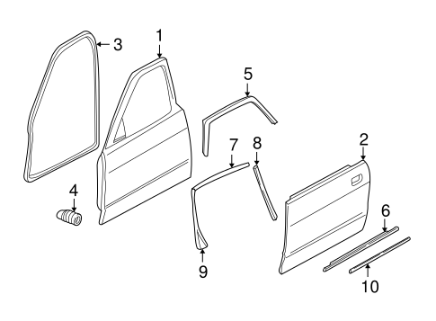 XJR DOOR & COMPONENTS