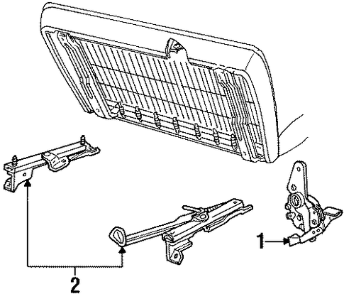 Ranger SEAT COMPONENTS
