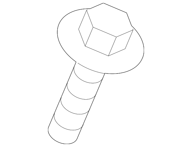 -W716607-S437 COIL SCREW