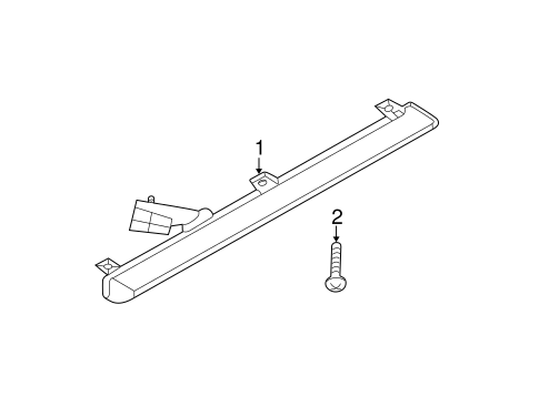 Electrical/High Mounted Stop Lamp for 2003 Nissan Maxima #1