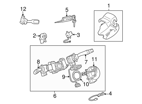 ELECTRICAL/IGNITION LOCK for 2008 Toyota FJ Cruiser #2