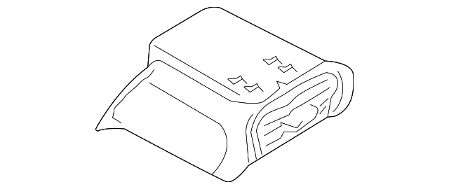 997-552-981-02-D12 Деталь OUTER GRILLE, LEFT