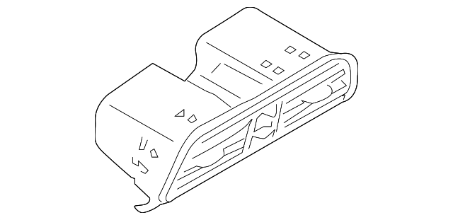 997-552-980-02-D12 Деталь CENTER GRILLE