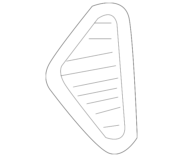 997-552-455-01-5Y2 Деталь DEFROSTER GRILLE, LEFT