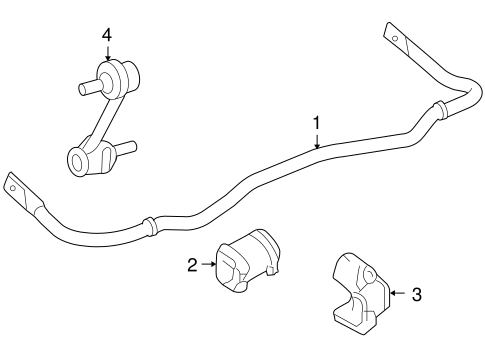 911 STABILIZER BAR & COMPONENTS