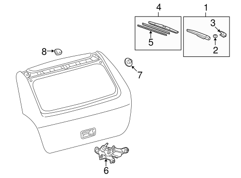 Vibe WIPER & WASHER COMPONENTS 2