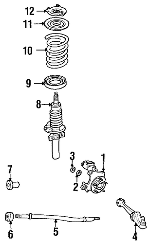 Windstar SUSPENSION COMPONENTS