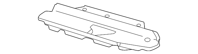 3F2Z-19E525-AA Деталь UPPER DEFLECTOR