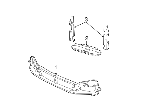 Body/Front Panels for 2004 Ford Freestar #1