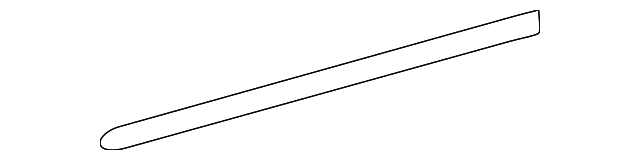 2F4Z-5420878-CAPTM Деталь BODY SIDE MLDG, RIGHT