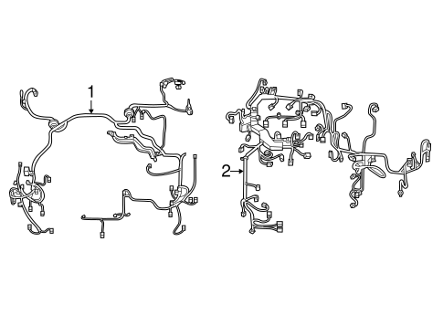 ELECTRICAL/WIRING HARNESS for 2012 Toyota Avalon #1