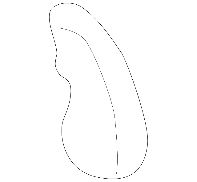 12473338 Деталь RELEASE HANDLE, RIGHT