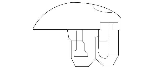 C2C37132XXX Деталь WASHER NOZZLE, RIGHT