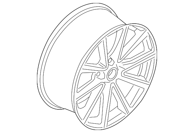 FR3Z-1007-C Деталь WHEEL, ALLOY