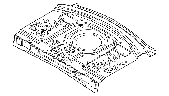 DA5Z-5446506-A Деталь PKG TRAY PANEL