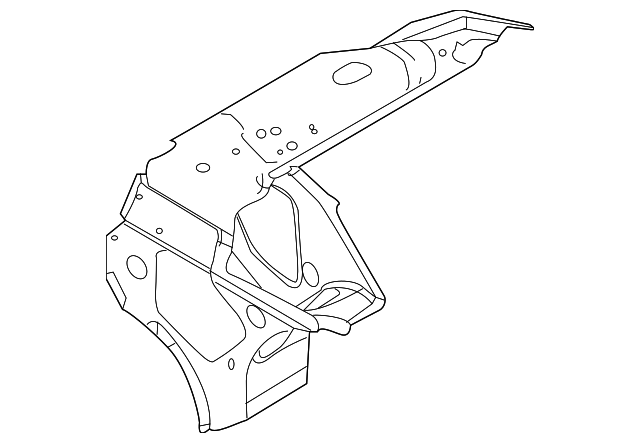 DA5Z-5446813-A Деталь SIDE PANEL, LEFT