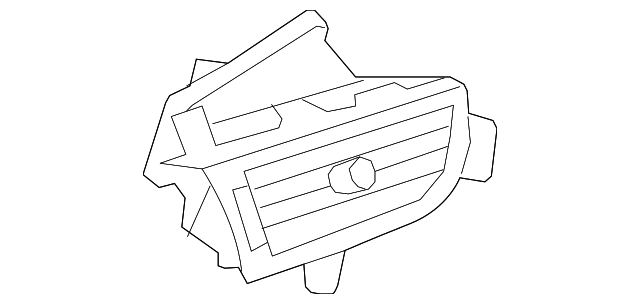 13296446 Деталь VENT GRILLE, RIGHT