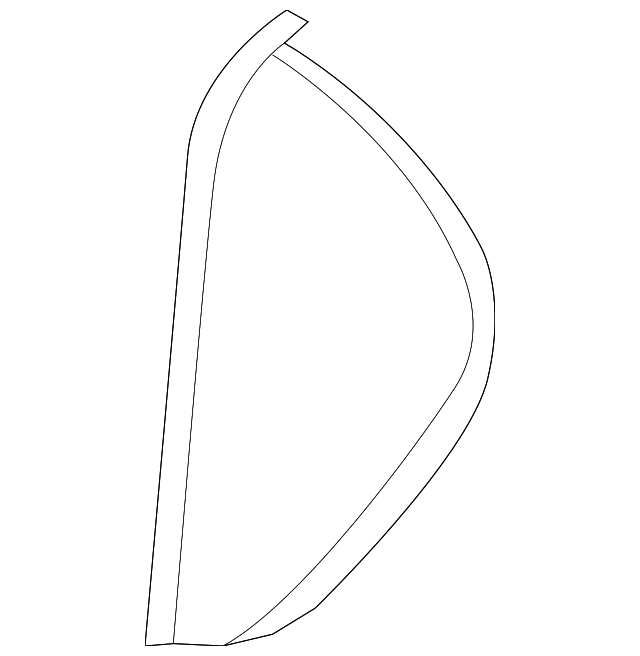 13305418 Деталь SIDE COVER, LEFT