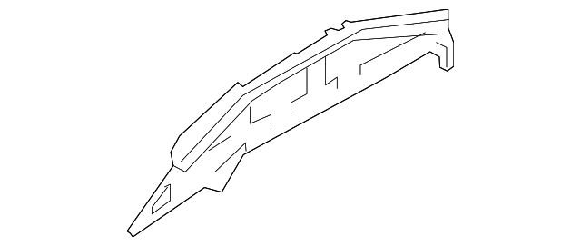 CK4Z-6127947-C ROOF RAIL REINFORCEMENT, LEFT