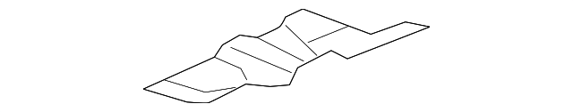 CK4Z-6128183-A FRONT PANEL SEAL, LEFT