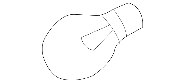 XZQ500010 Деталь SIGNAL LAMP BULB, RIGHT