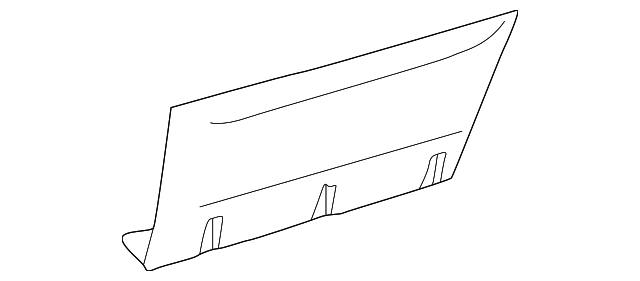 2C5Z-7825557-BAPTM Деталь BODY SIDE MLDG, LEFT