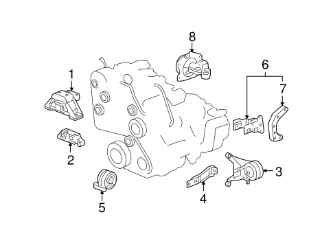 Torrent ENGINE & TRANS MOUNTING