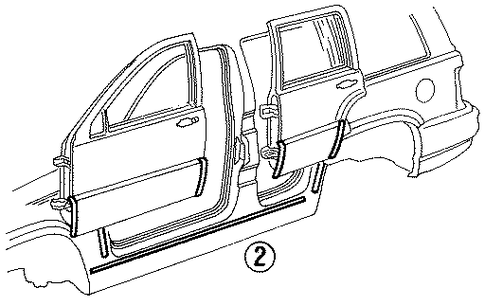 Grand Cherokee STRIPE TAPE