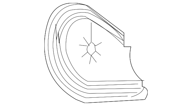 22617975 Деталь HOLE COVER, LEFT