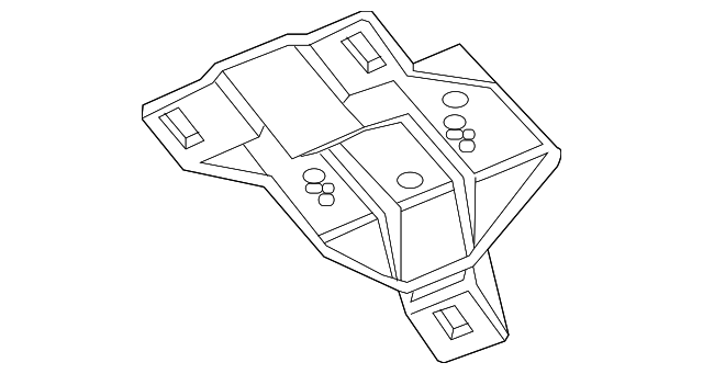 HJA2068AC OVERHEAD CONSOLE BRACKET