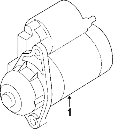 ELECTRICAL/STARTER for 2008 Scion tC #1