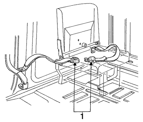 F-350 SEAT BELT