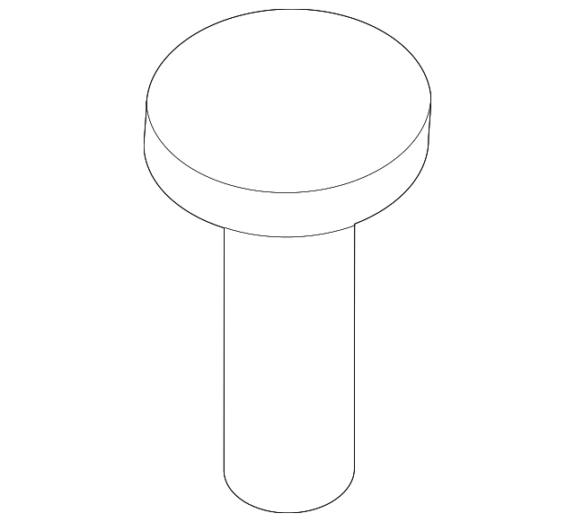 -W504775-S303 Деталь LOWER BRACKET SCREW, RIGHT