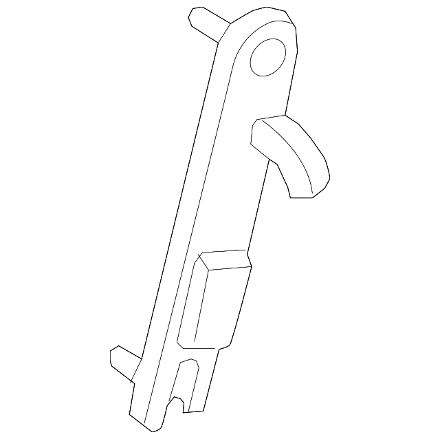 DT1Z-17602B82-A Деталь HEIGHT ADJUSTER, LEFT