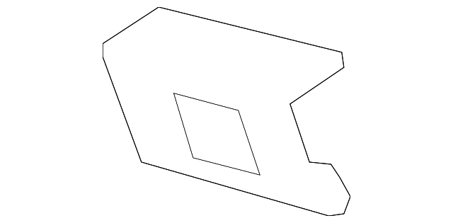 15942912 Деталь ADJUST SWITCH BRACKET, LEFT