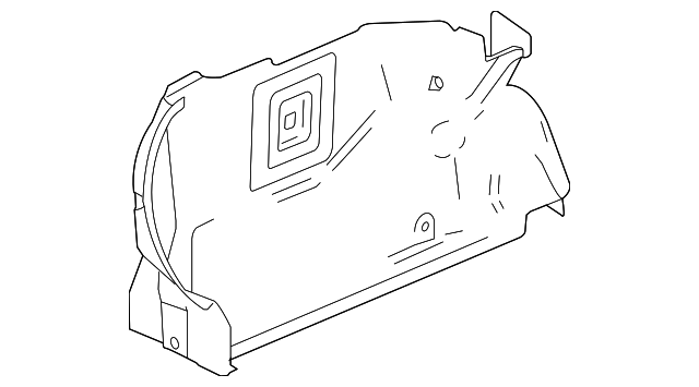 22733318 WHEELHOUSE TRIM, RIGHT