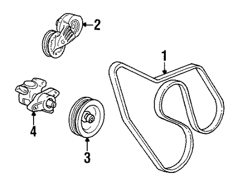 C1500 Pickup BELTS & PULLEYS