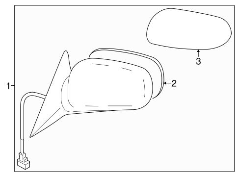 9-2X OUTSIDE MIRRORS
