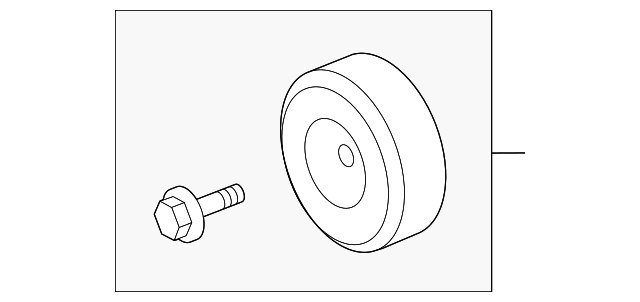 LR000737 Деталь IDLER PULLEY
