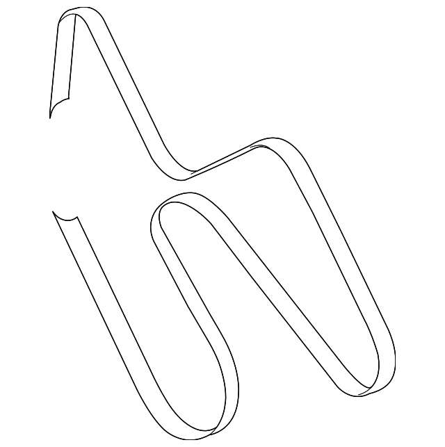 PQS500081 Деталь SERPENTINE BELT