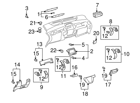 ELECTRICAL/HEADLAMP COMPONENTS for 2005 Toyota Prius #3