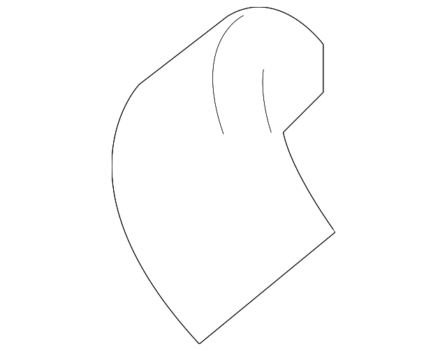 30655974 HEADLAMP ASSY CLIP, LEFT