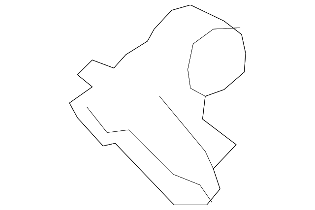 T2H5125 Деталь SIDE IMPACT SENS, RIGHT