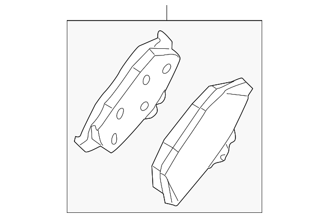1U2Z-2V200-FA BRAKE PADS