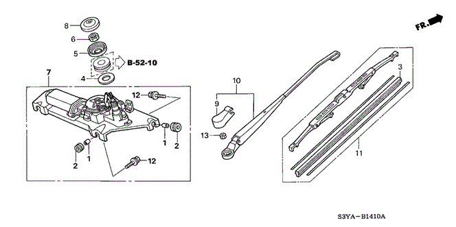 Electrical/Exhaust/Heater/Fuel/Rear Wiper for 2006 Honda INSIGHT #1