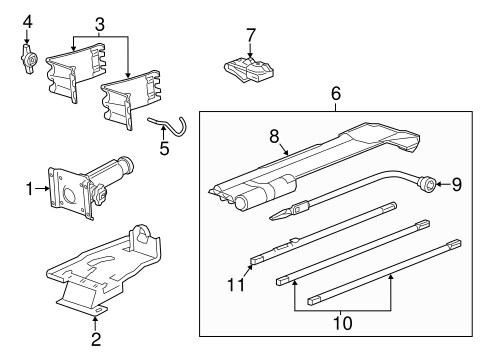 Jack & Components for 2018 GMC Sierra 1500 #0