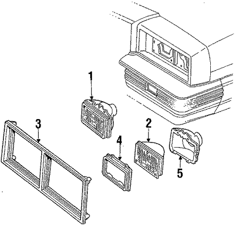 Grand Prix HEADLAMP COMPONENTS