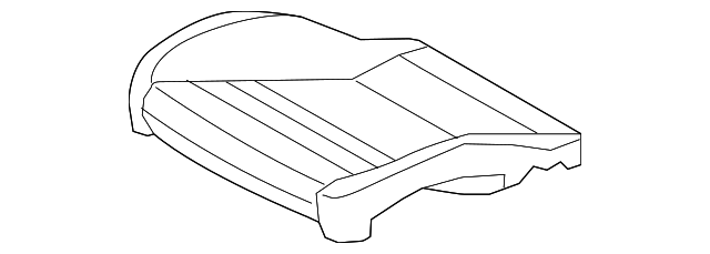 970-618-947-04 SEAT CUSHION PAD, RIGHT