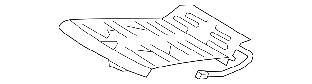 970-521-721-00 SEAT CUSHION HTR, LEFT